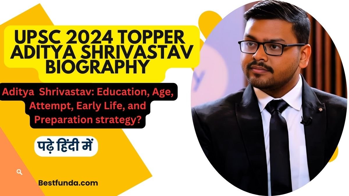 UPSC 2024 Topper Aditya Shrivastav