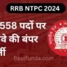 RRB NTPC Vacency 2024