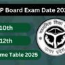 UP Board Exam Date 2025