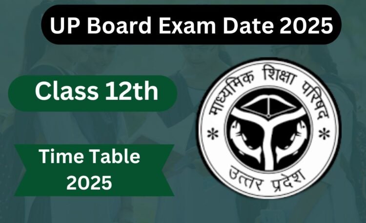 UP Board Exam Date 2025 Class 12