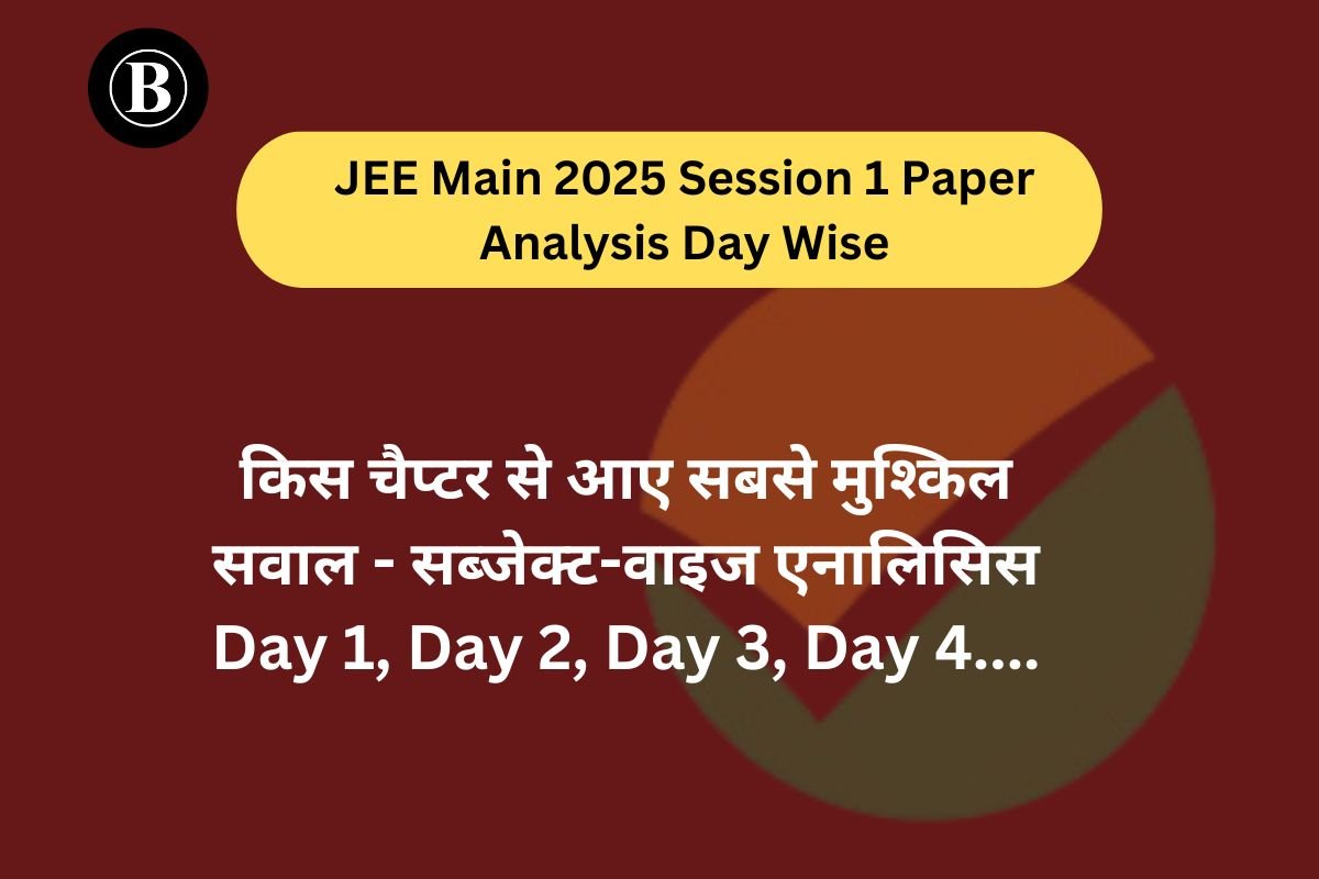 JEE MAin 2025 Exam