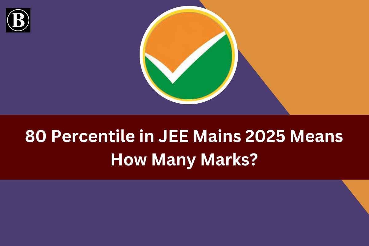 80 Percentile in JEE Mains 2025