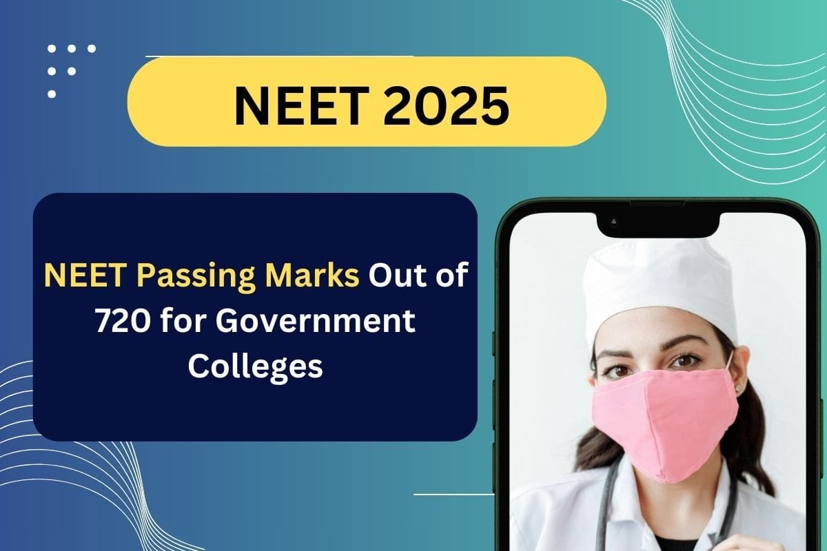 NEET Passing Marks Out of 720