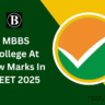 MBBS College At Low Marks