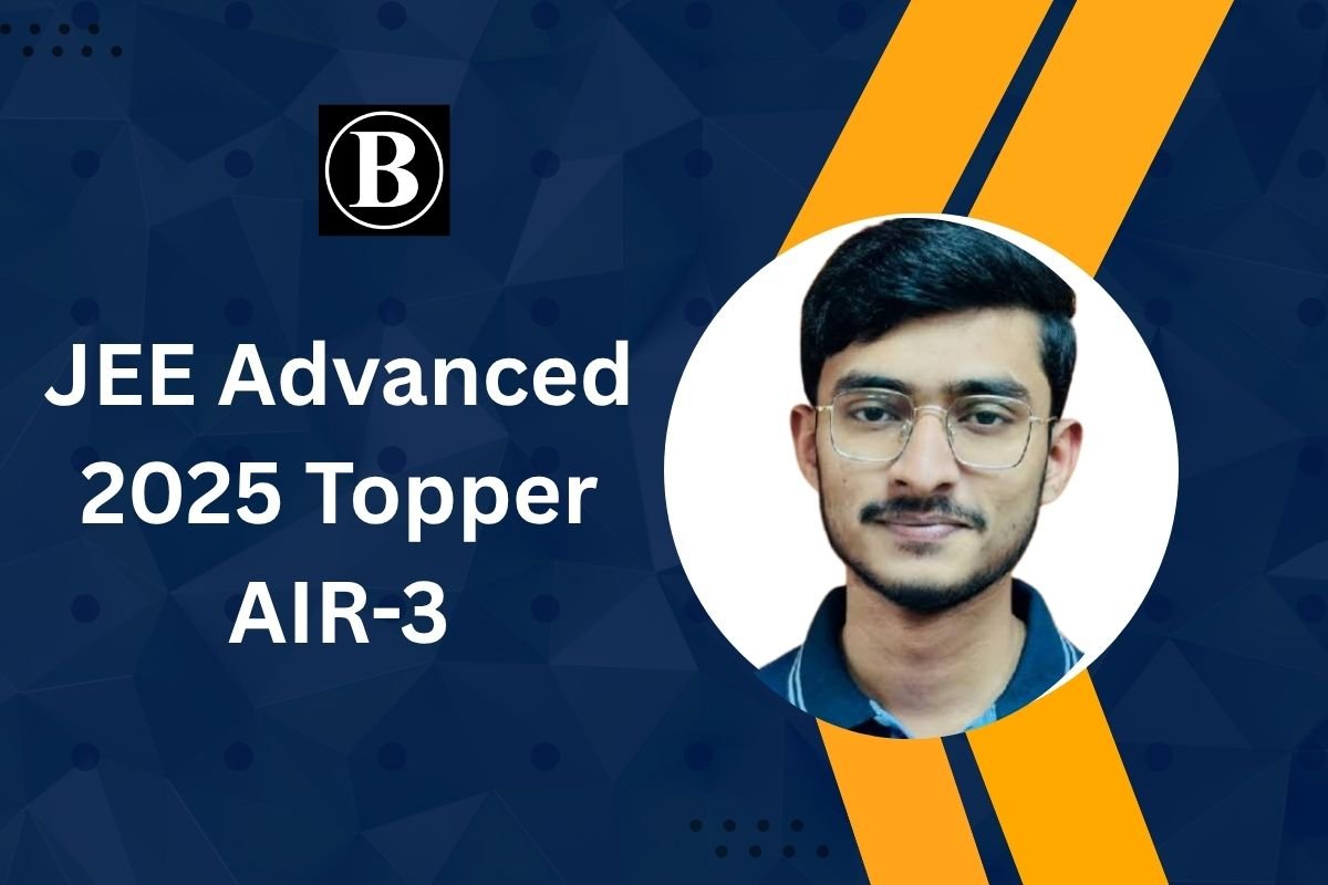 JEE Advanced 2025 Topper AIR 3