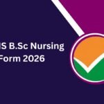 AIIMS B.Sc Nursing Form 2026