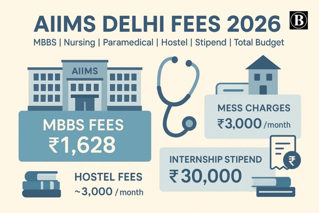 AIIMS Delhi Fees 2026