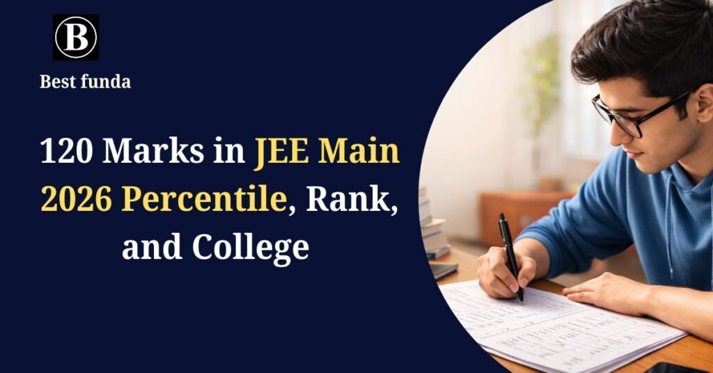 120 Marks in JEE Main 2026