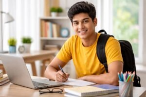 A boy preparing for JEE Main 2026