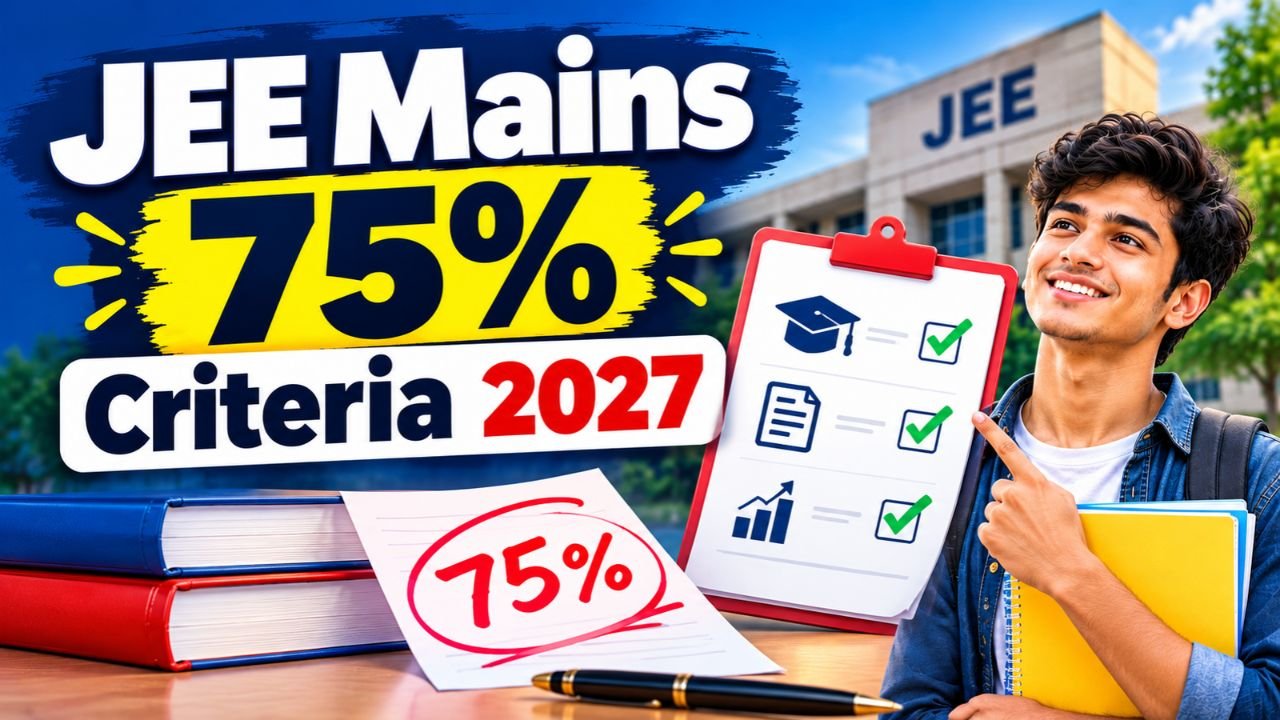 75% Criteria JEE Mains 2027
