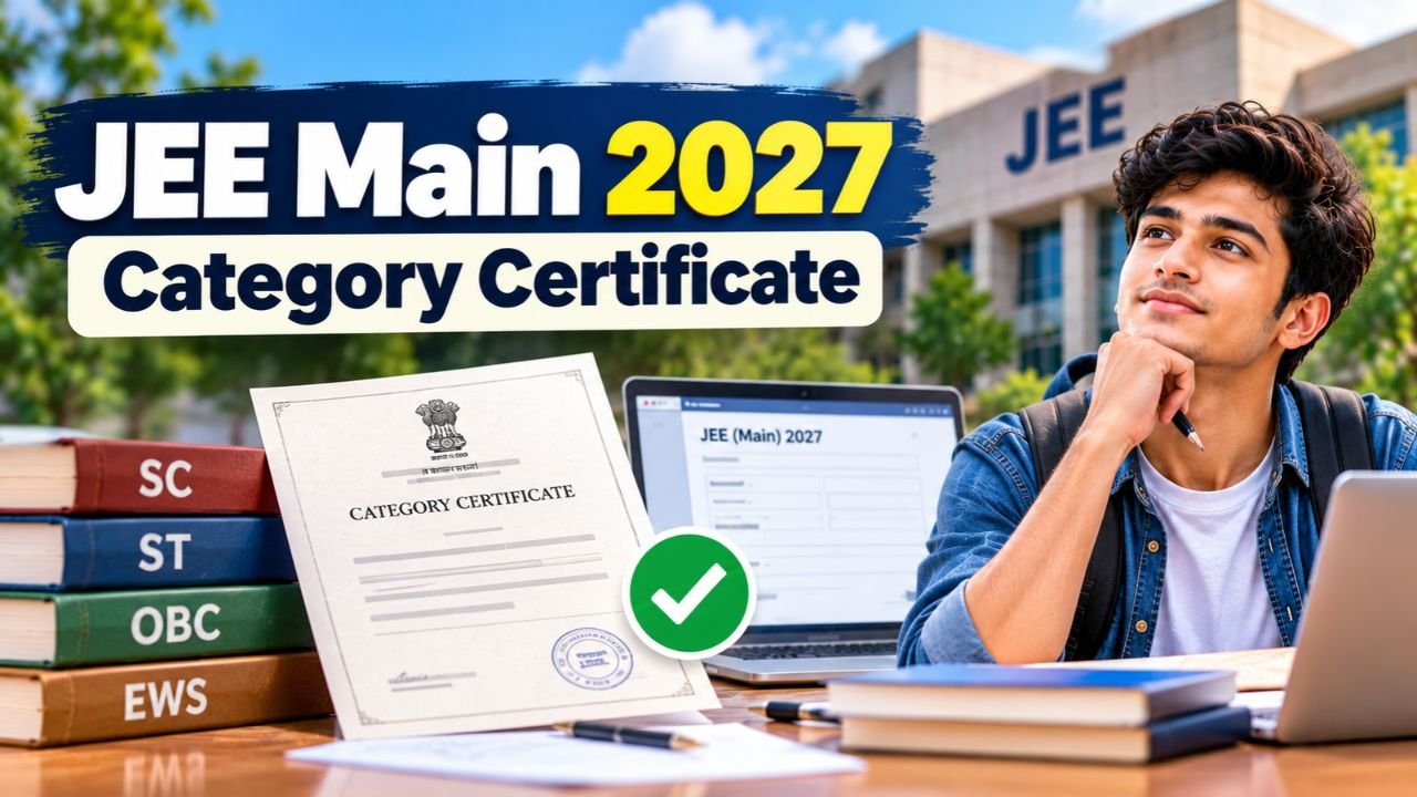 JEE Main 2027 Category Certificate