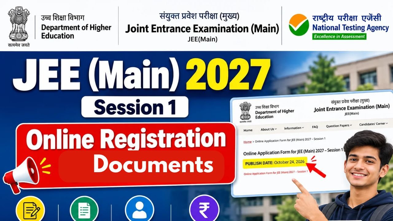 JEE Main 2027 Registration